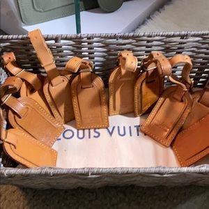LV luggage tags